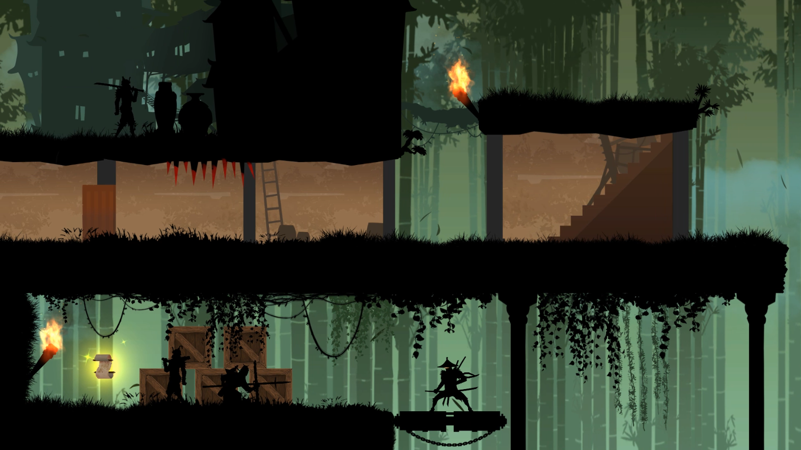 Ninja Arashi Game Screenshot