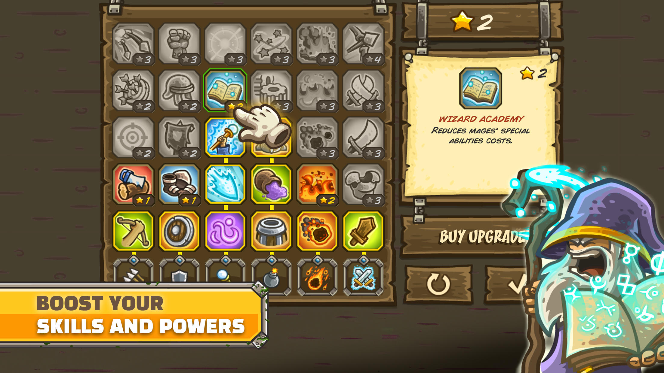 Kingdom Rush Frontiers TD Game Screenshot