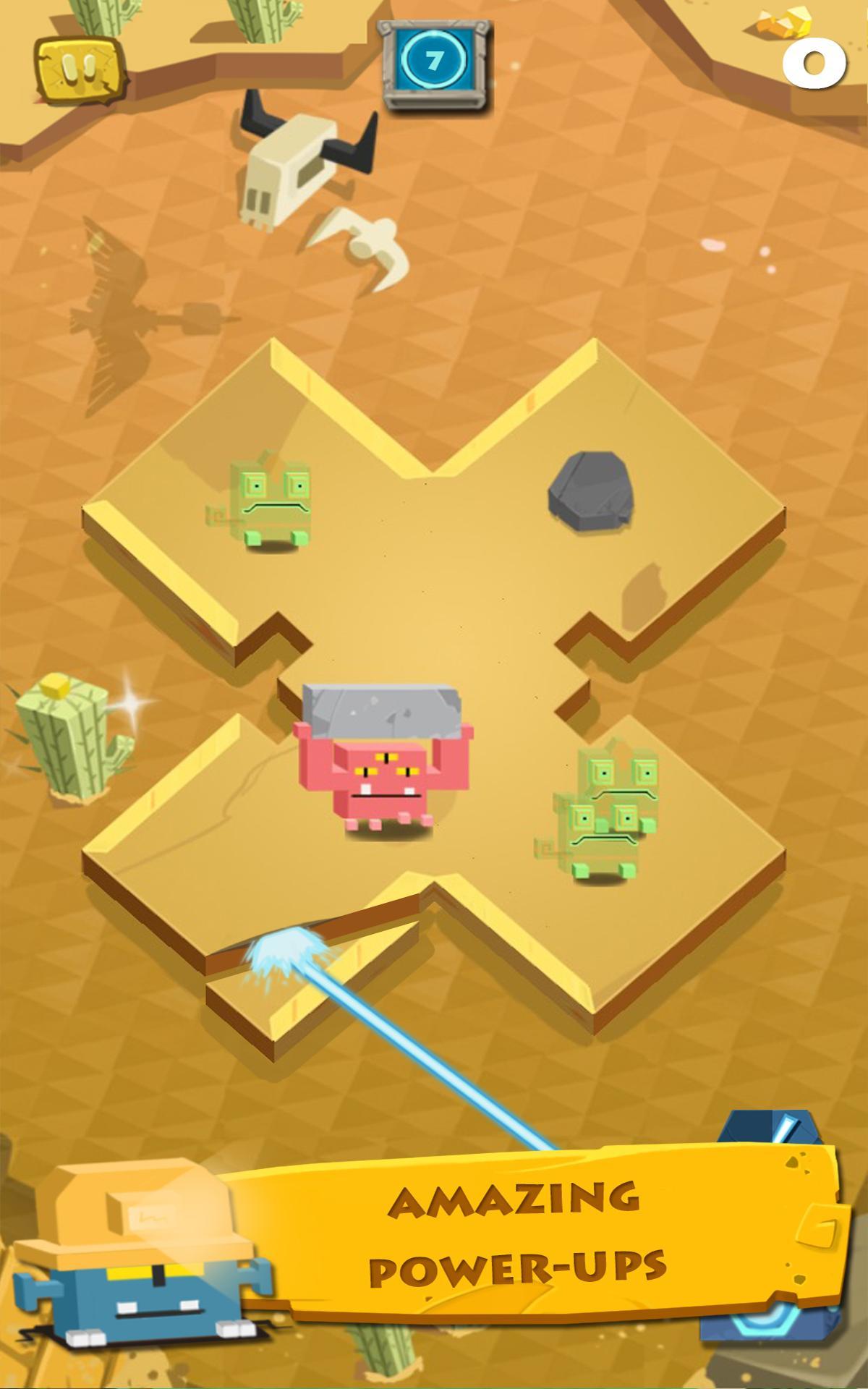 Floating Islands Crasher Game Screenshot