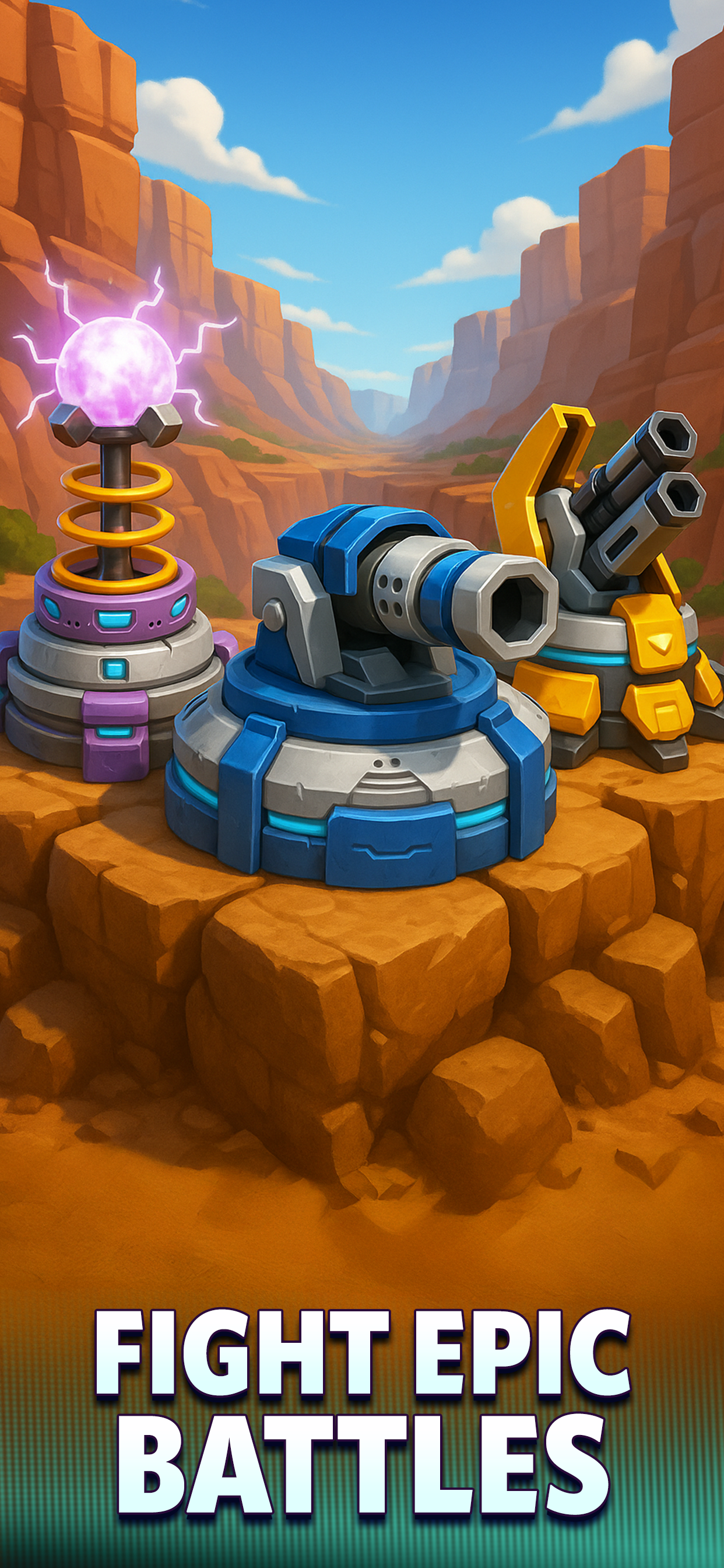 Raid Rush: Tower Defense TD Game Screenshot