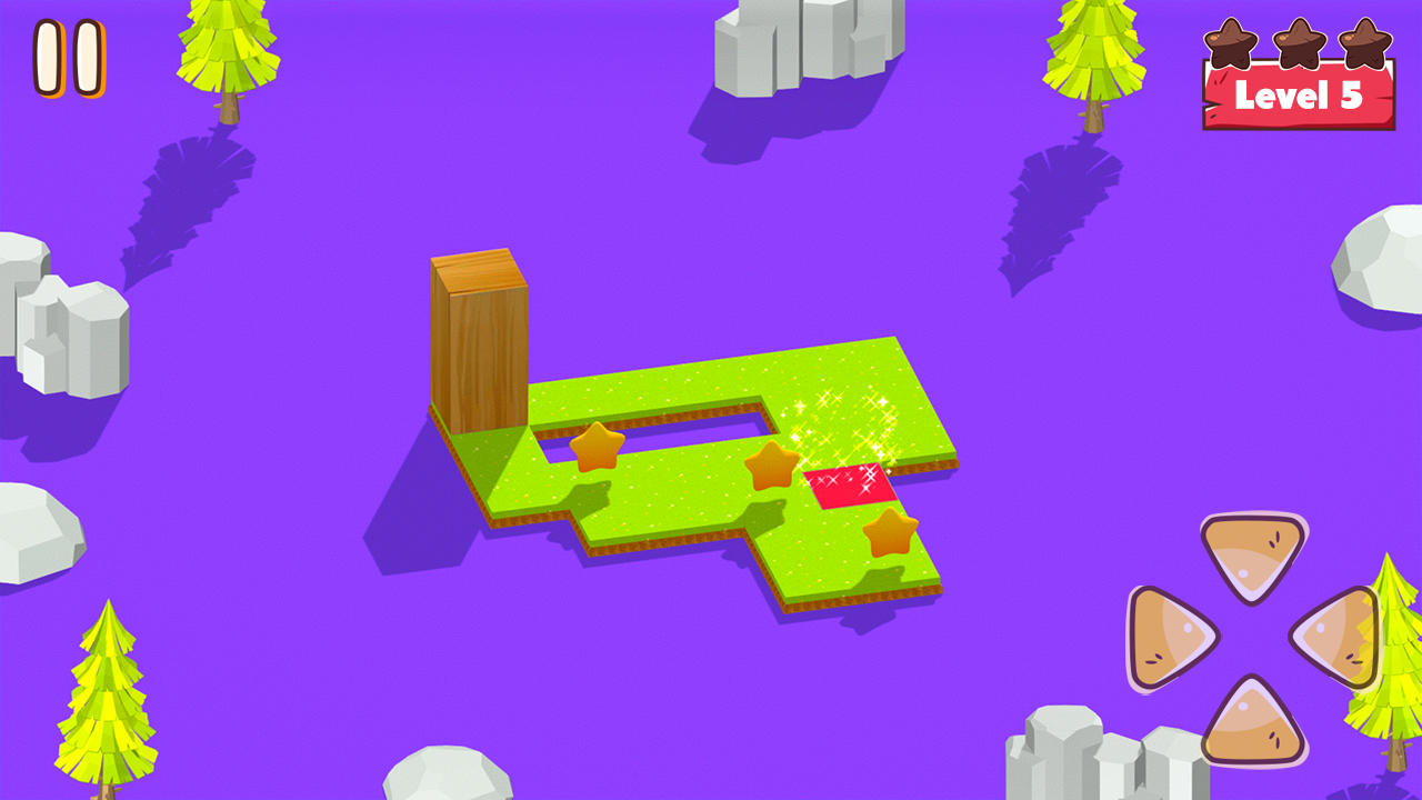 Roll the Block: Puzzle Game Game Screenshot