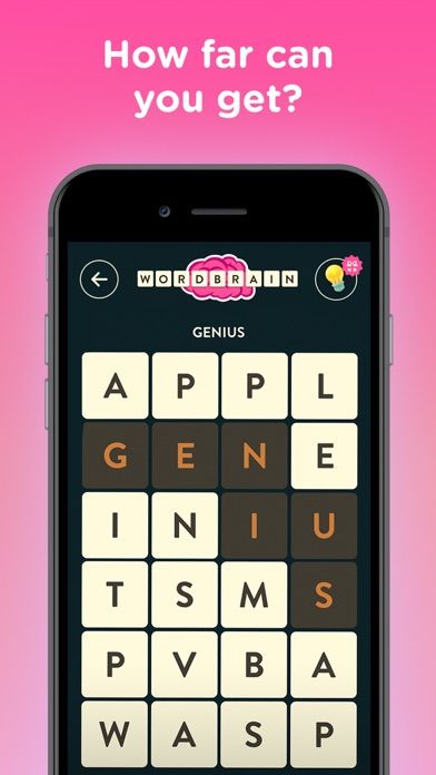 WordBrain: Challenging puzzles screenshot game