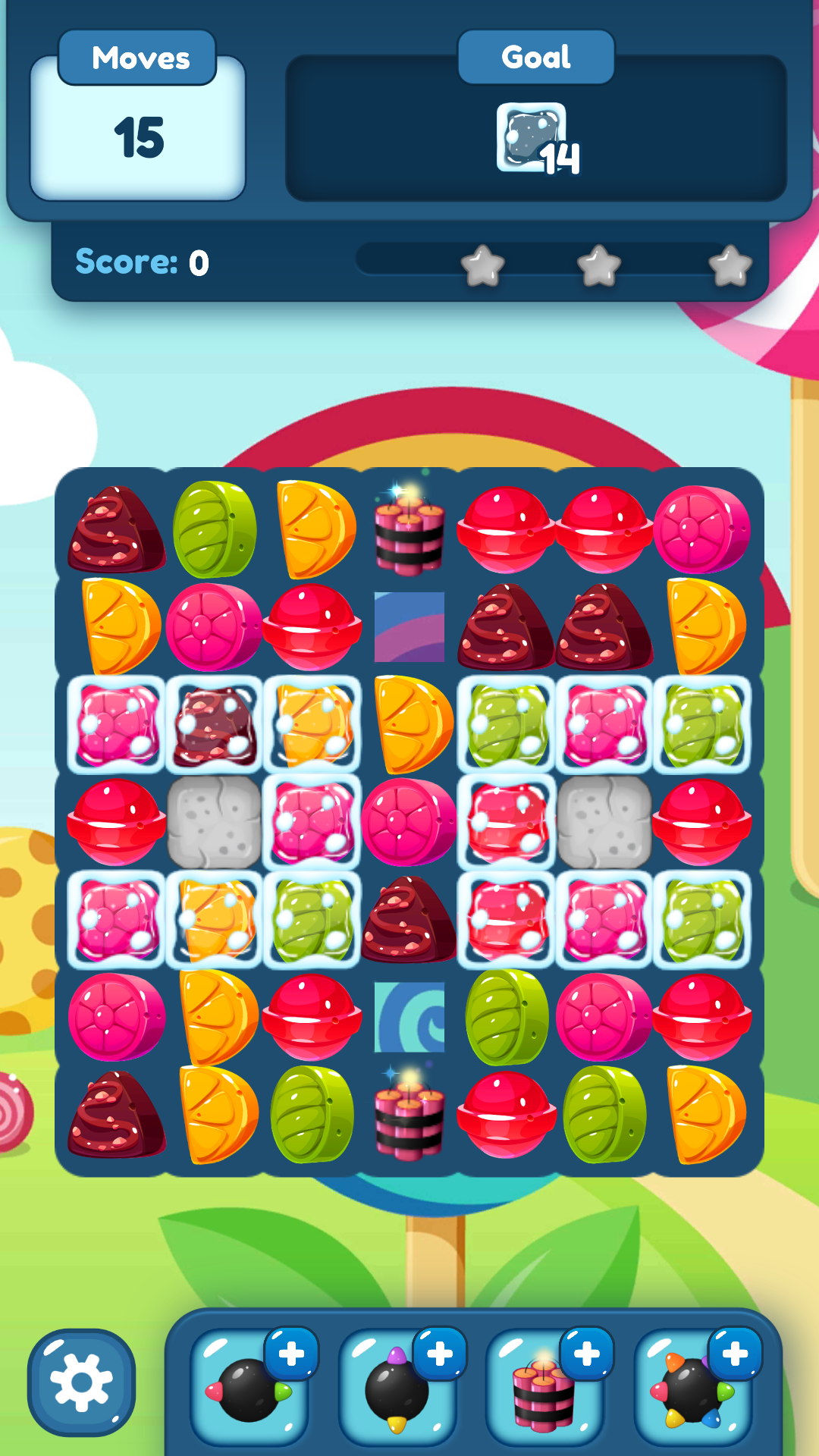 Hard Candy Puzzle Match 3 ภาพหน้าจอเกม