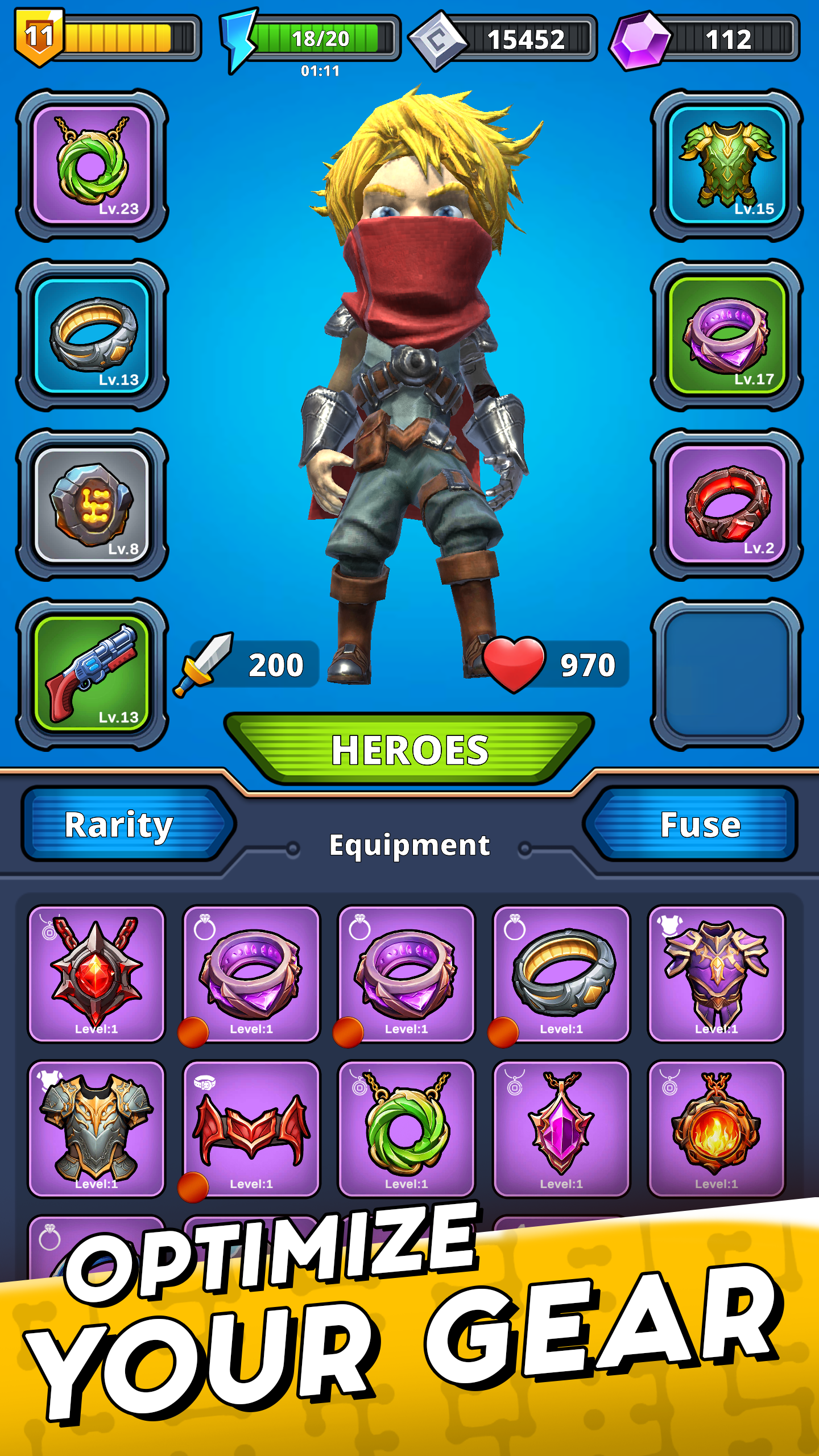 Guns vs Magic - Roguelite RPG Game Screenshot