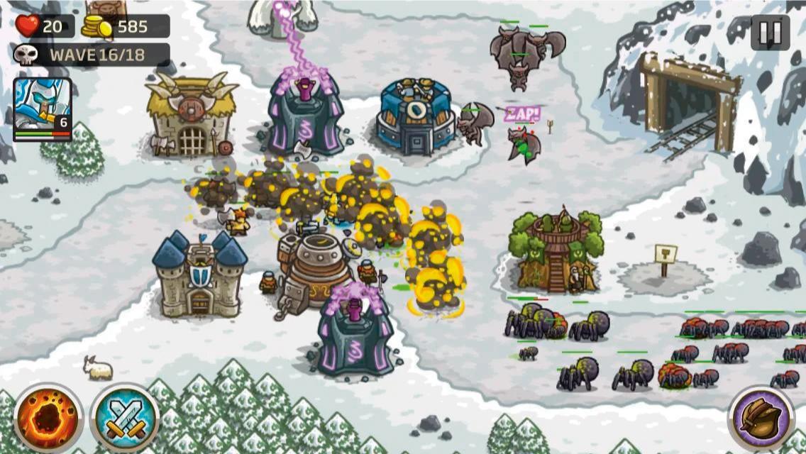 王國保衛戰Kingdom Rush 塔防守護戰爭&策略冒險 遊戲截圖