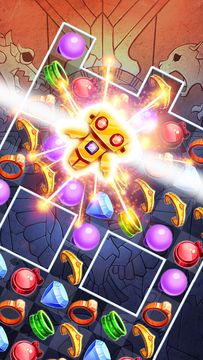 Ancient Jewels Match 3 遊戲截圖