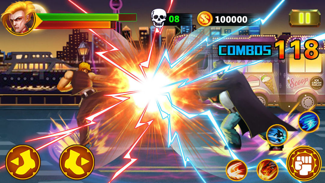 Screenshot of ボクシングの格闘ゲーム