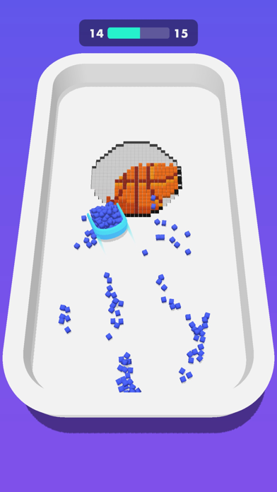 Captura de Tela do Jogo Fill In 3D