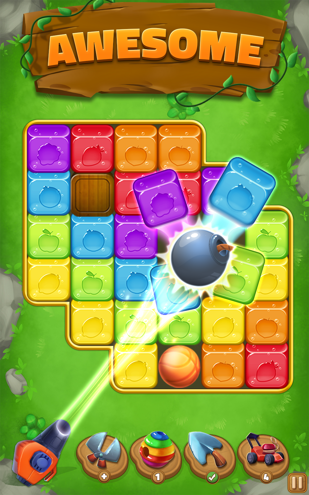 Garden Tap Game Screenshot