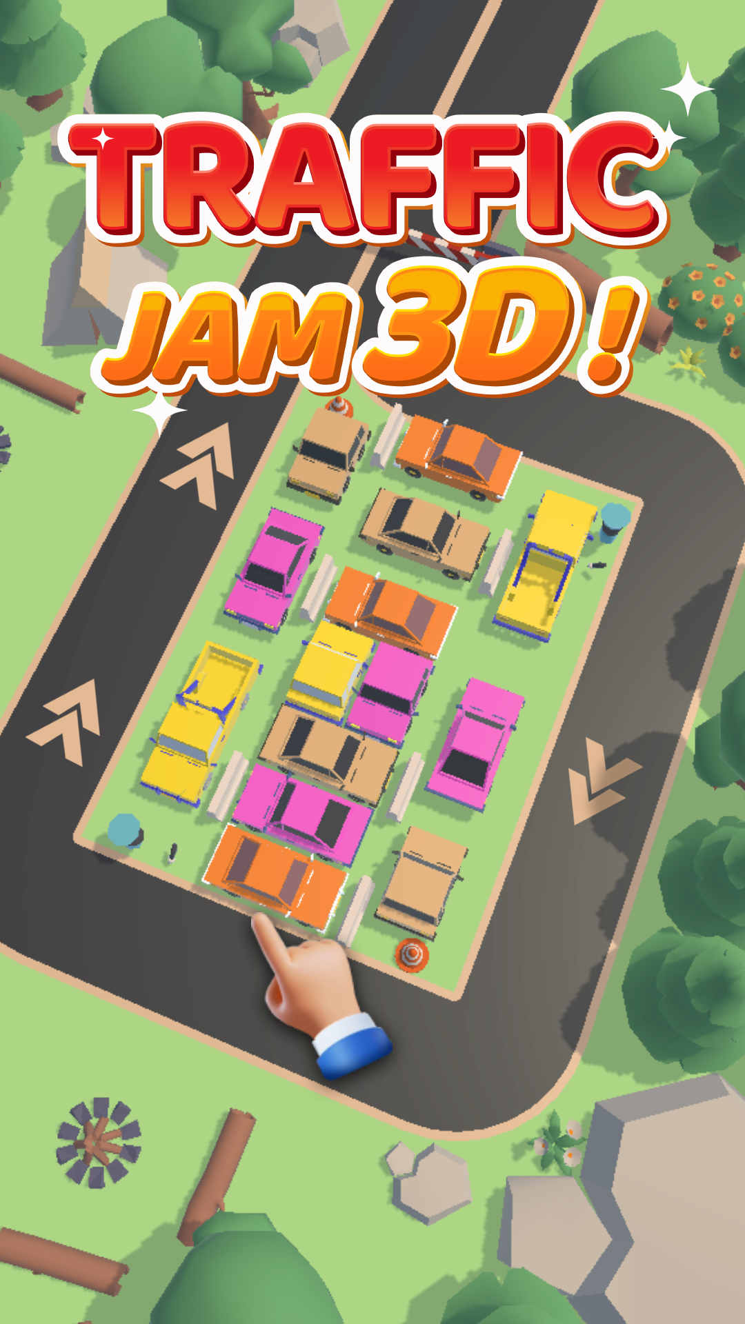 Captura de Tela do Jogo Traffic Jam 3D Car Parking