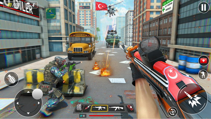 Shooting Games: FPS Commando 遊戲截圖