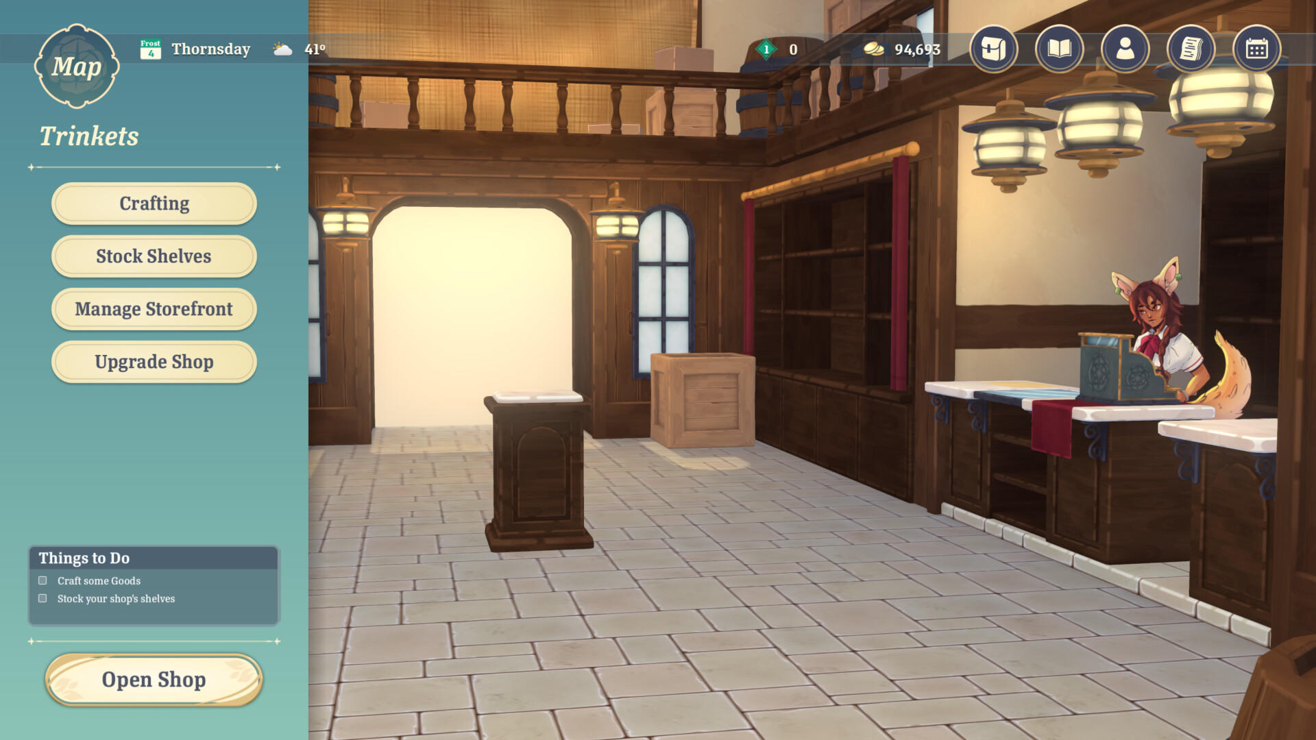 Merchants of Rosewall Game Screenshot