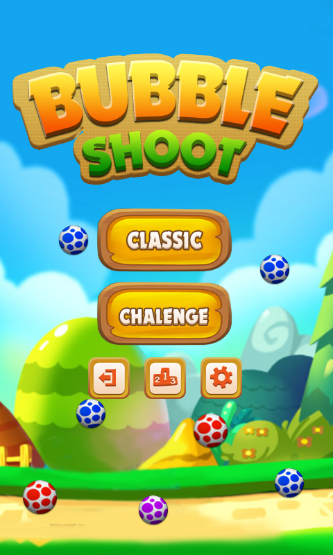 Bubble Shooter 遊戲截圖