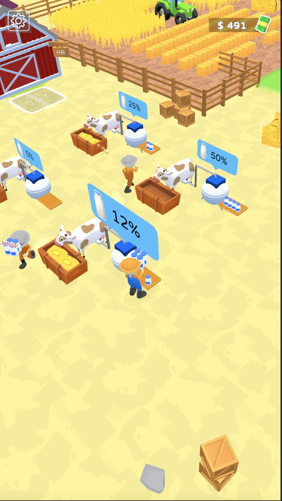 Dairy Farm 3D Game Screenshot