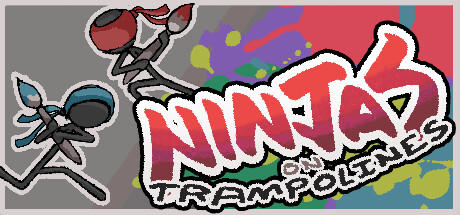 Banner of Ninjas on Trampolines 