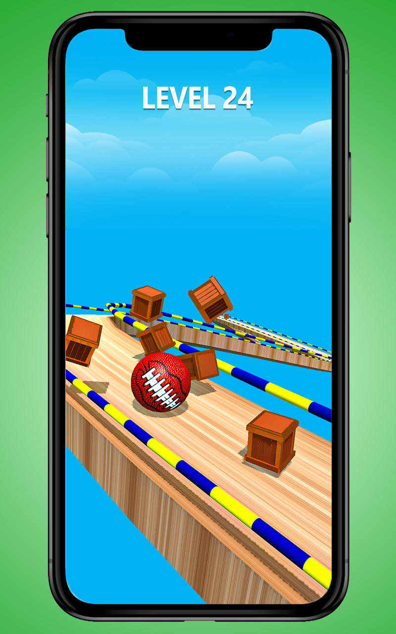 Скриншот игры Sky Ball Rush Rolling Master