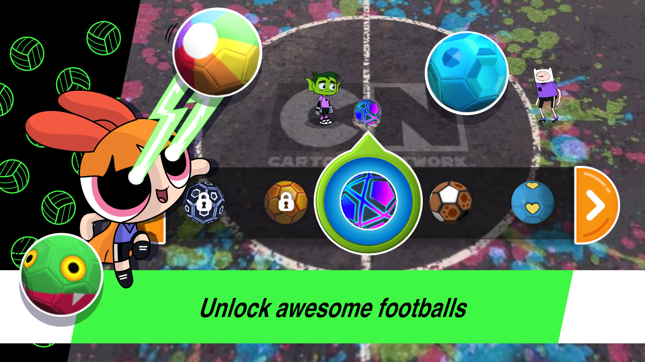 Toon Cup - Football Game Game Screenshot