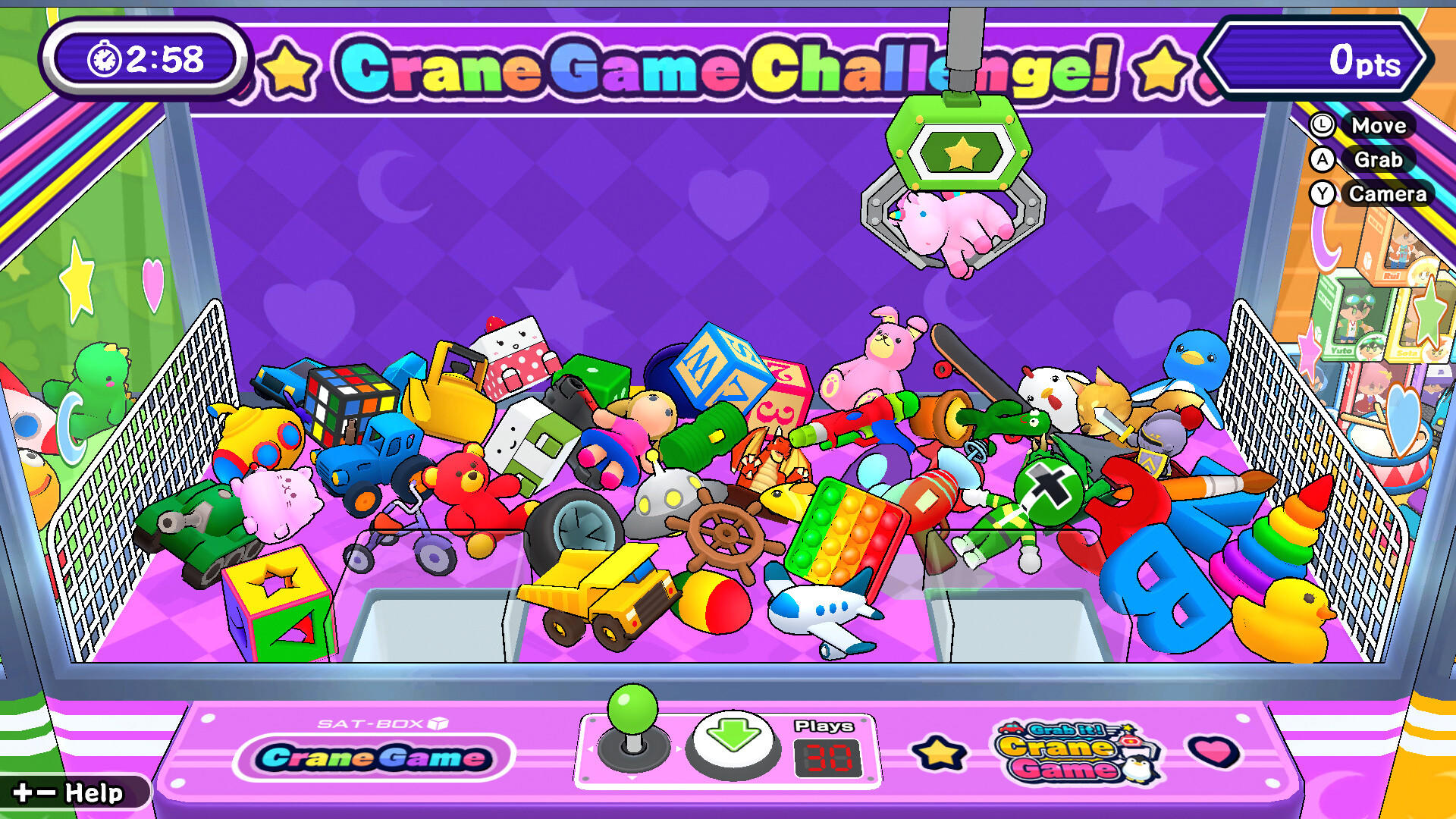 Grab it! Crane Game Game Screenshot