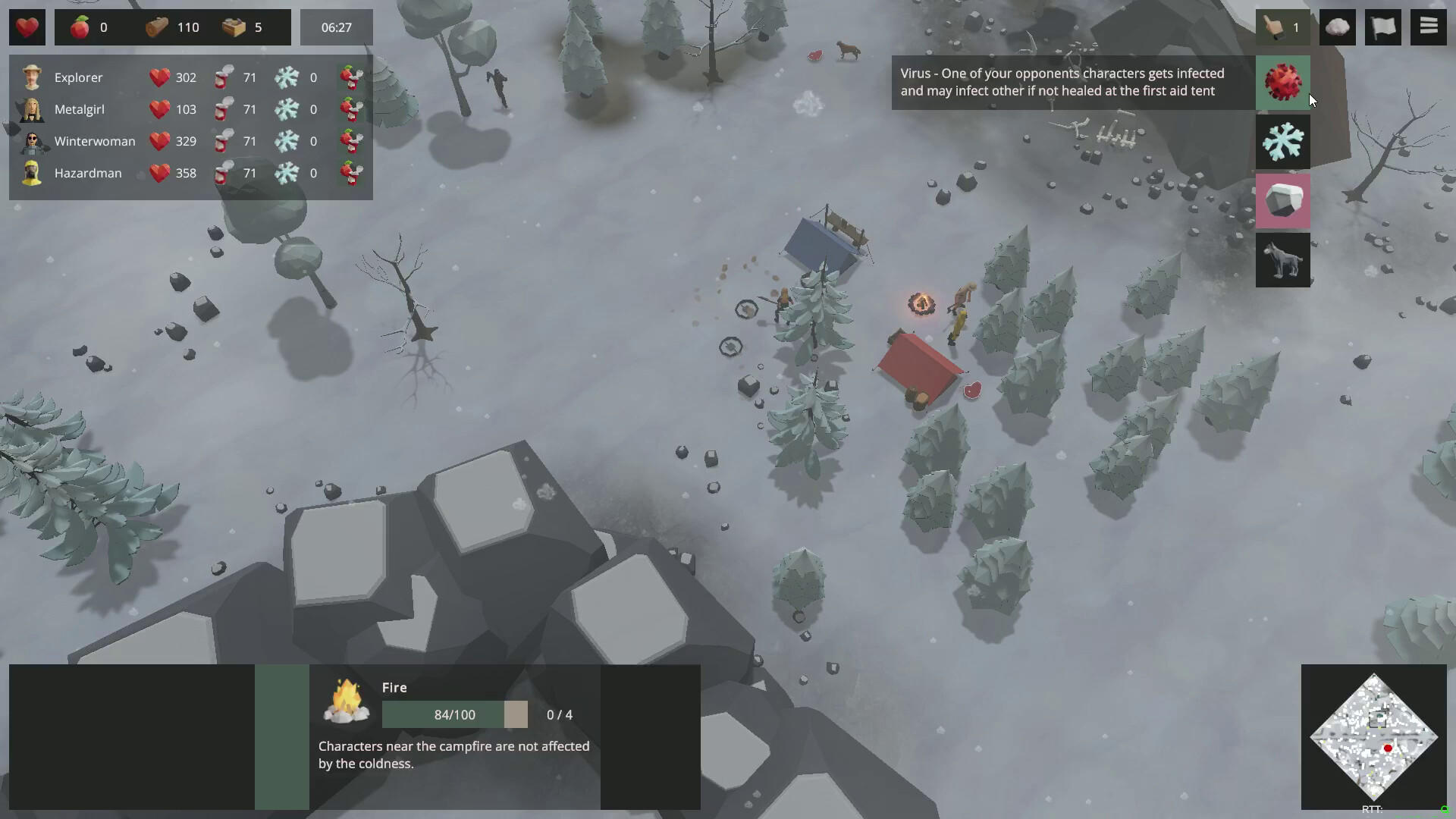 Screenshot of Survive It: Frozen