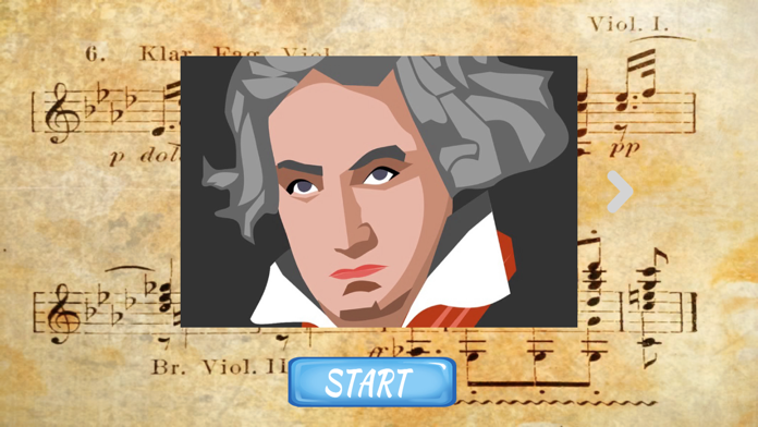Beethoven Jigsaw Puzzle Game Screenshot