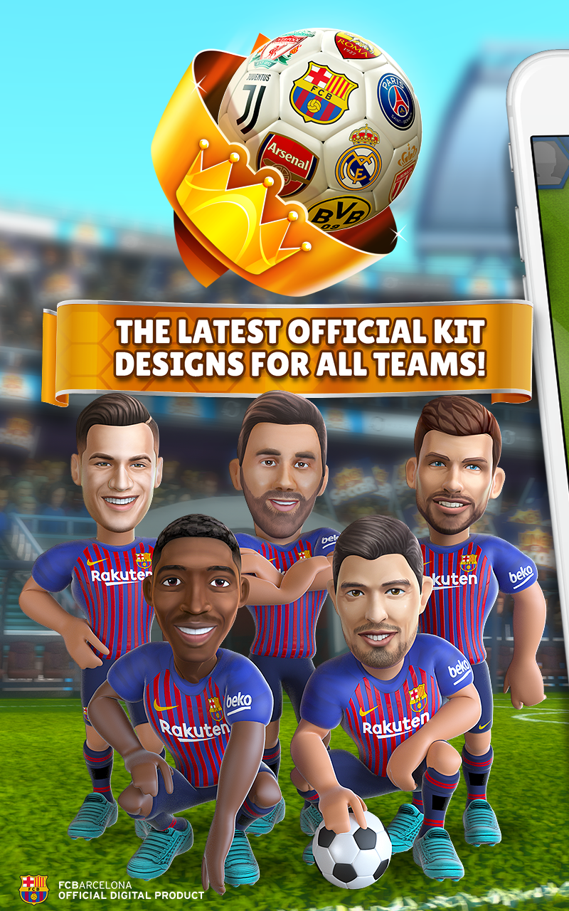 Kings of Soccer - Multiplayer Football Game Game Screenshot