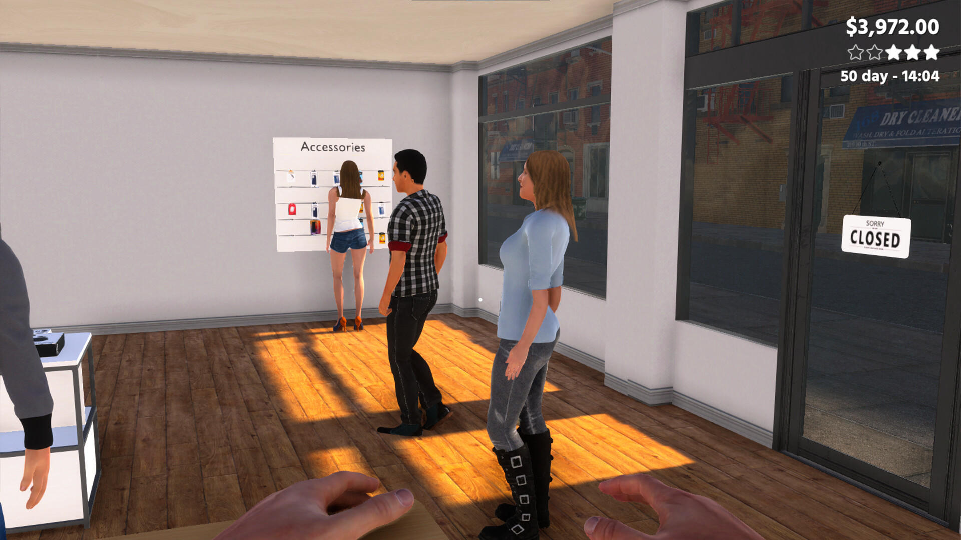 Screenshot of Mobile Store Simulator