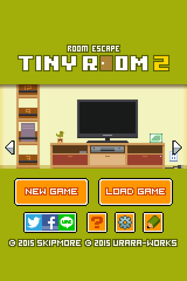 Captura de Tela do Jogo Tiny Room 2 -room escape game-