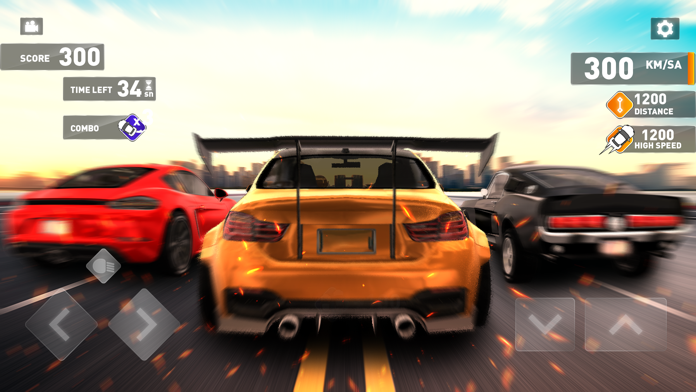 PetrolHead Highway Racing Game Screenshot