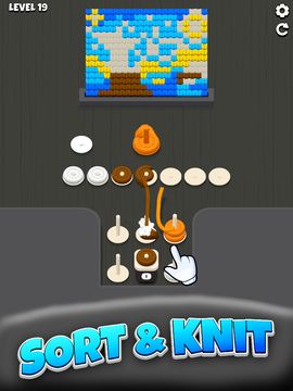 Knit Color Sort Game Screenshot