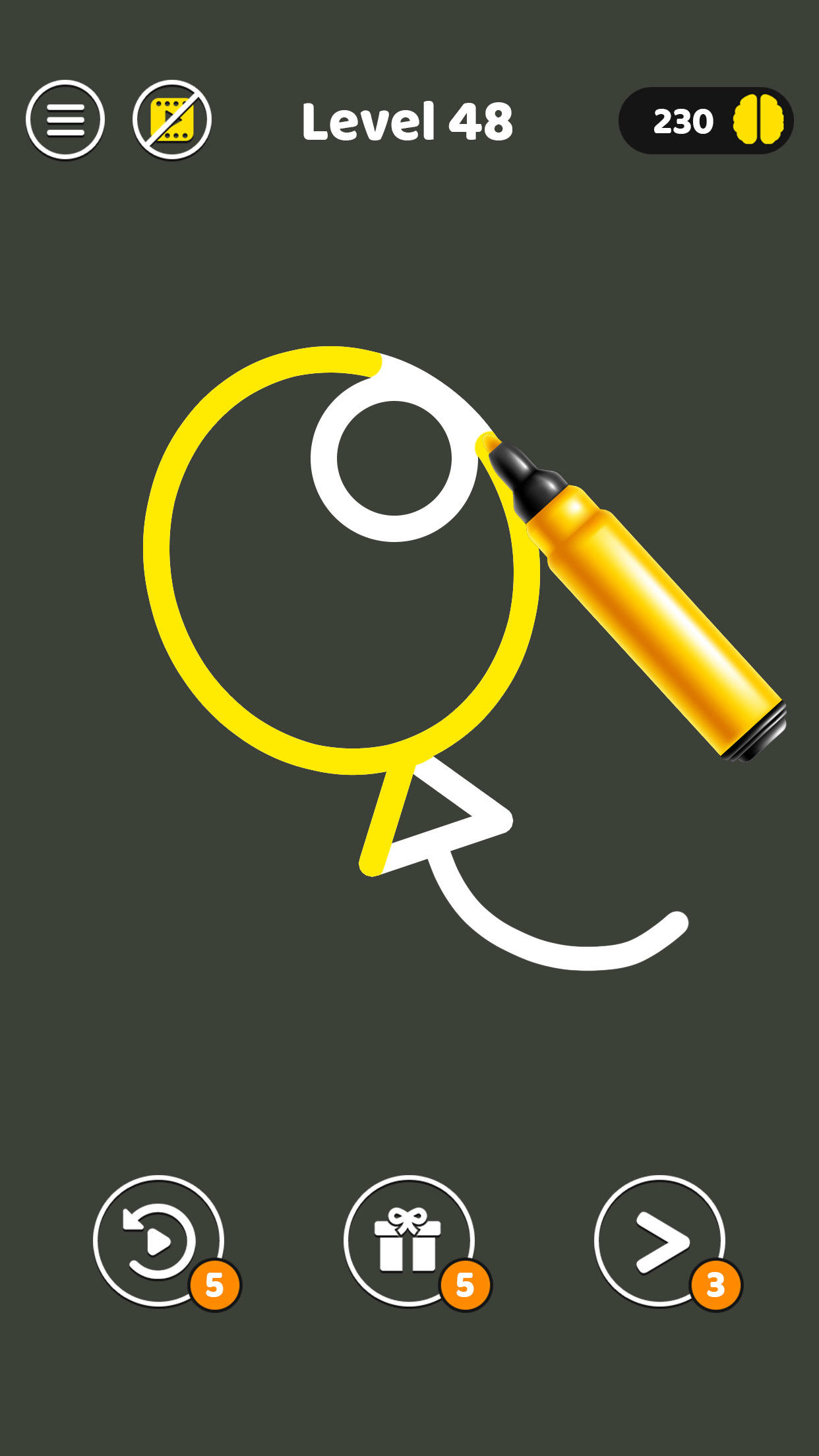 Impossible Draw: 1 Line Puzzle Game Screenshot