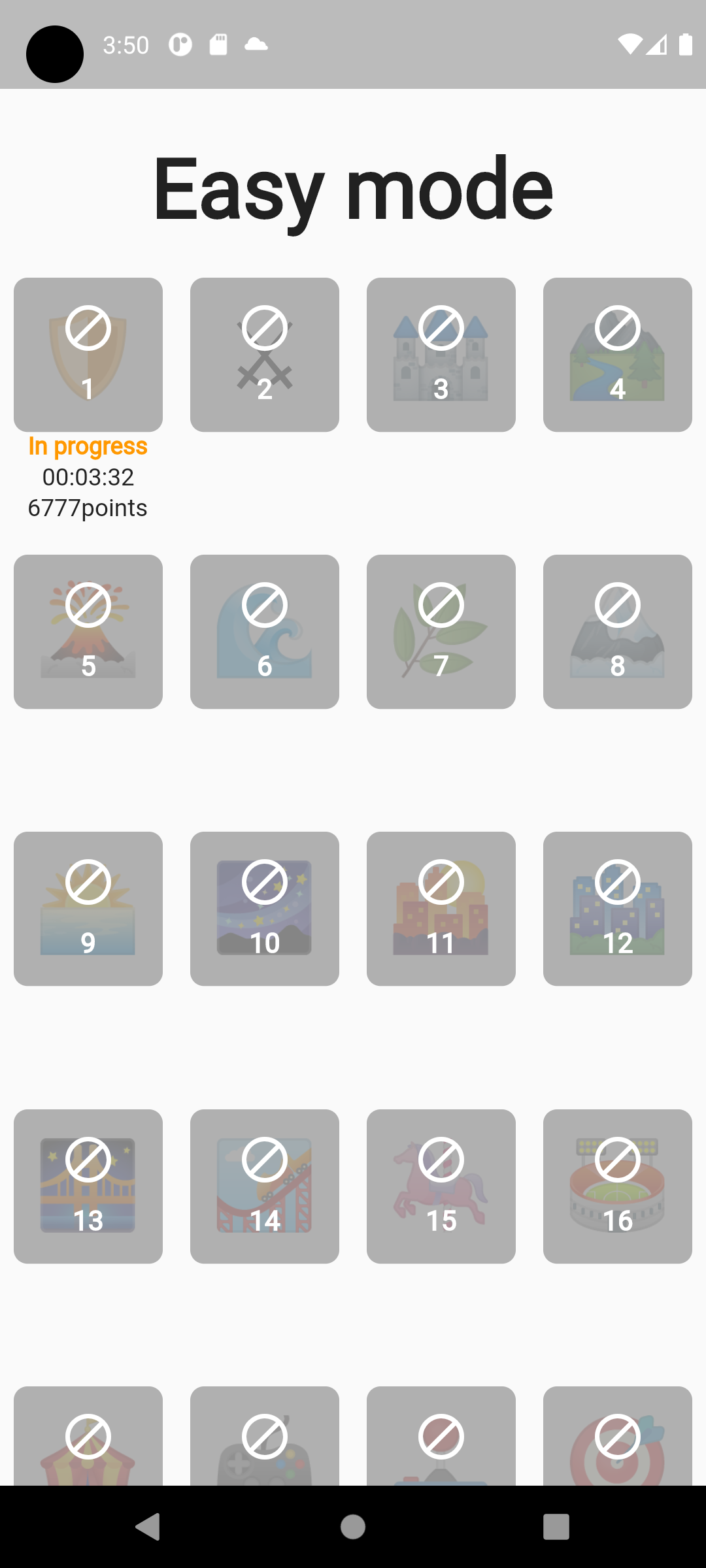 Cuplikan Layar Game Sudoku DUDU