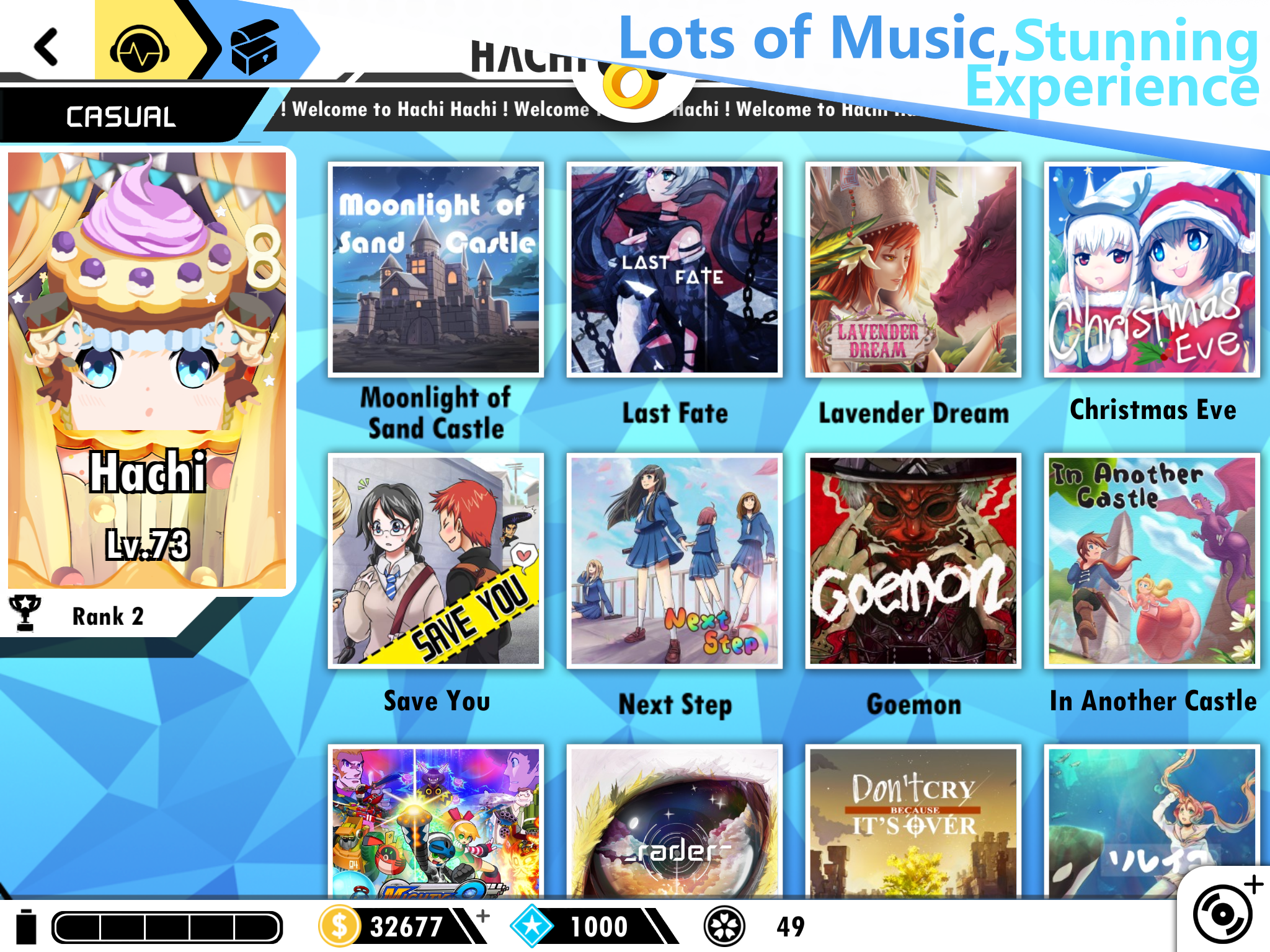 Hachi Hachi Game Screenshot