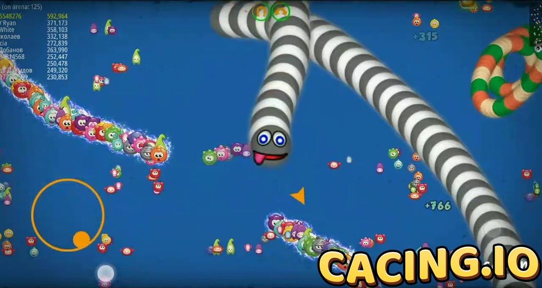 Snake Zone: Worm Mate Zone Crawl Cacing.io 2020 ภาพหน้าจอเกม