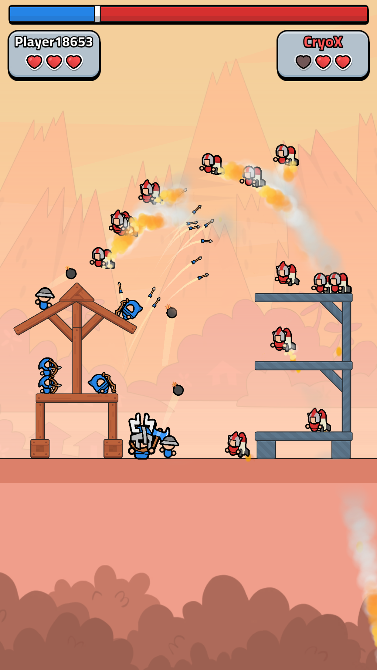 Tower Clash Game Screenshot