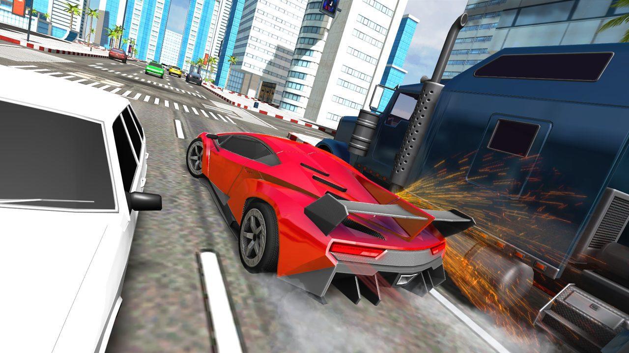 Extreme Car Driving City screenshot game