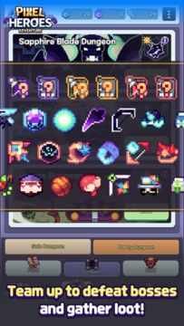 Pixel Heroes Adventure : MMO Game Screenshot