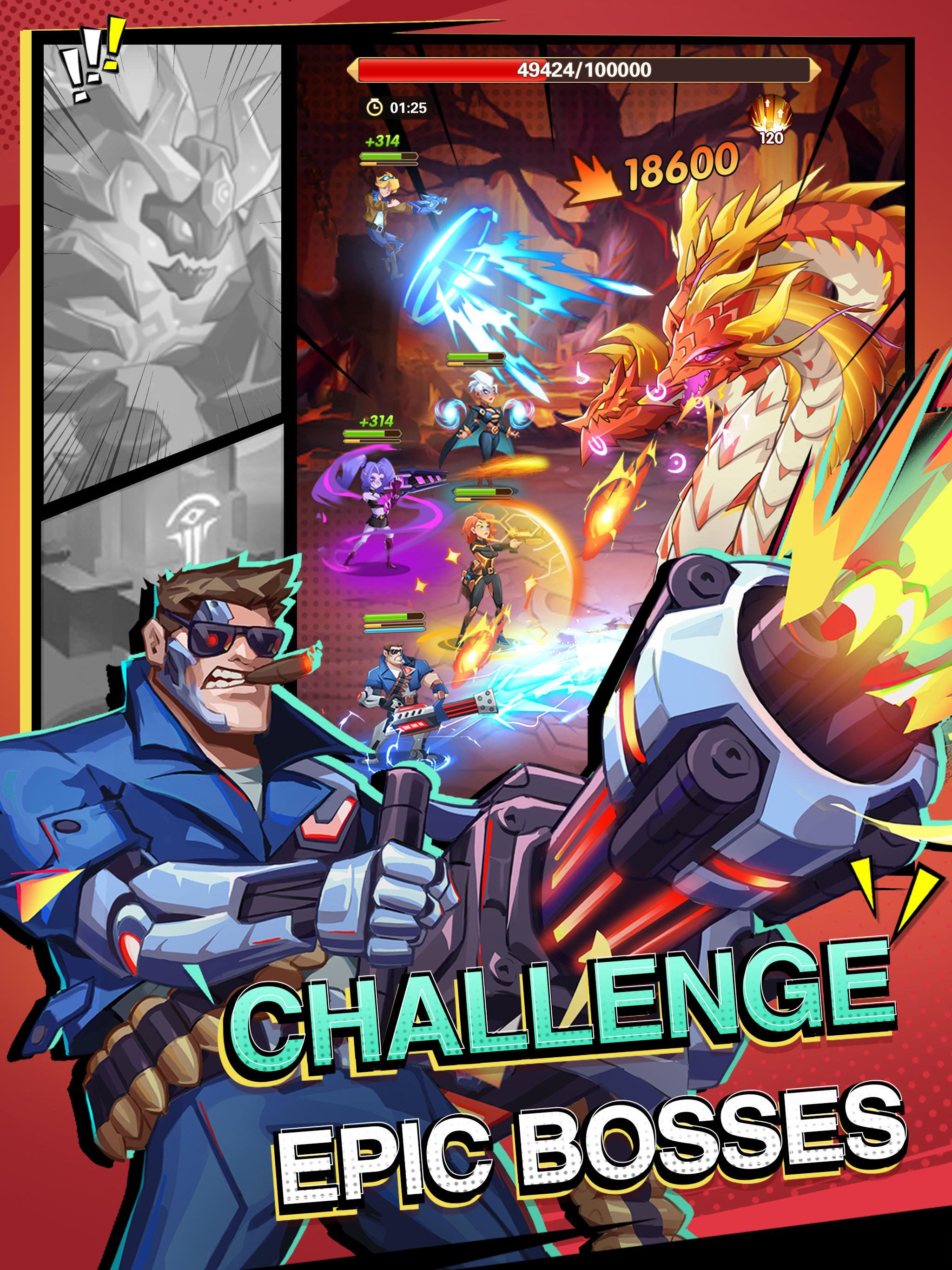 Screenshot of Heroes Bang: Idle RPG Arena