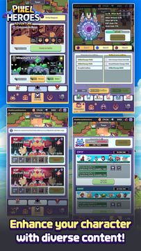 Pixel Heroes Adventure : MMO Game Screenshot