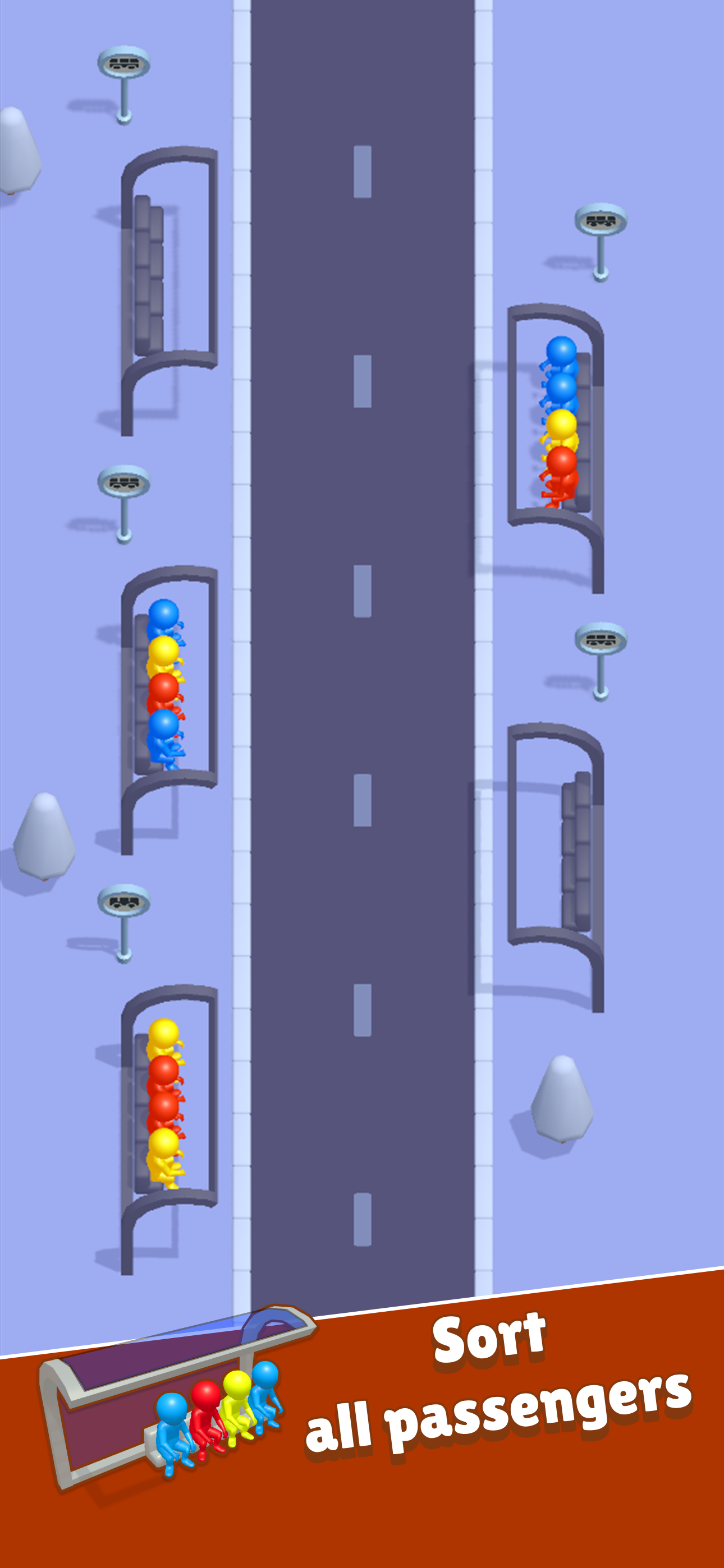 Bus Shuffle Game Screenshot