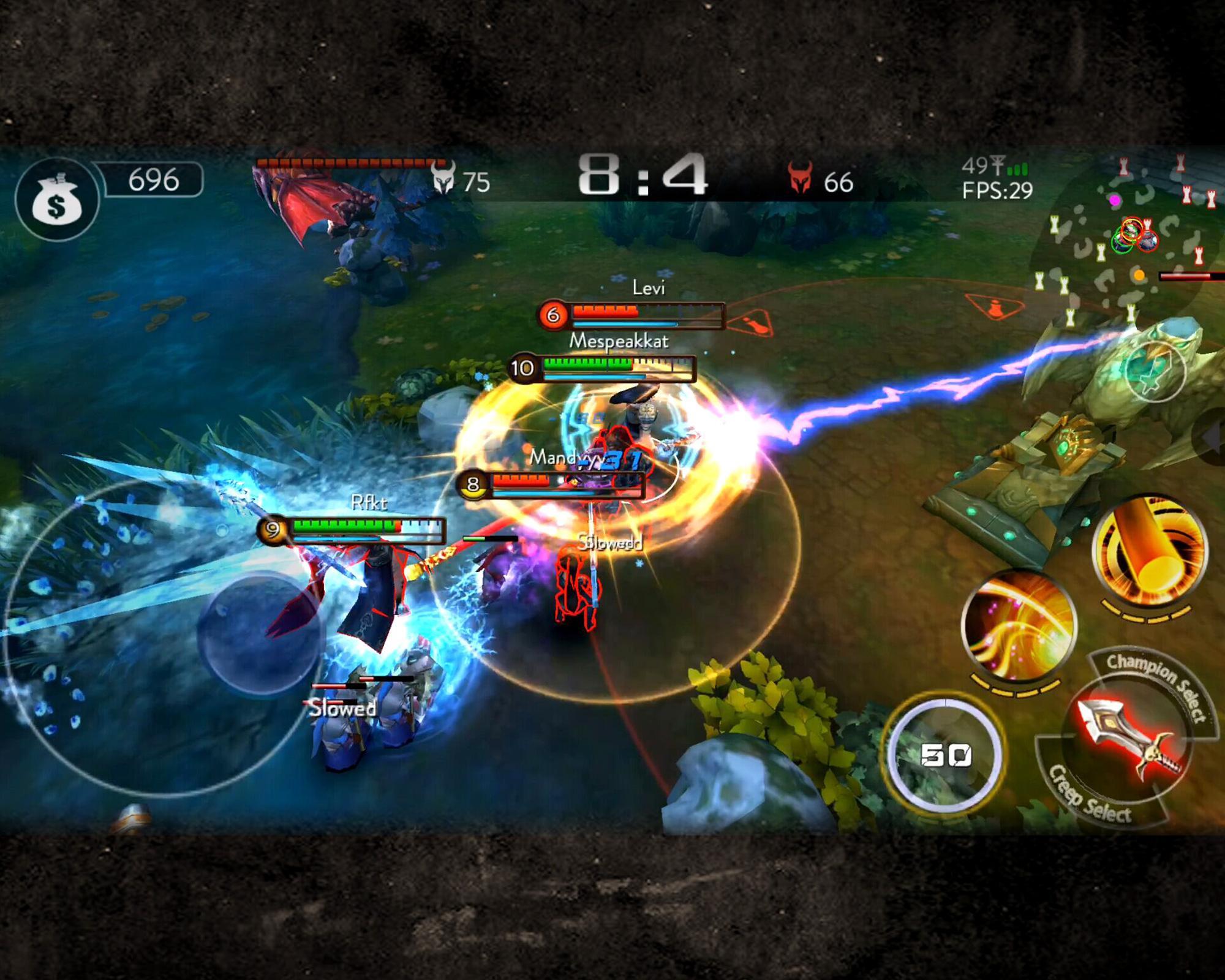 Captura de Tela do Jogo Ace of Arenas for AfreecaTV