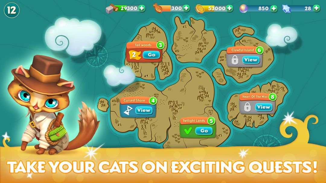 Cats Tale: Heroes Kingdom screenshot game