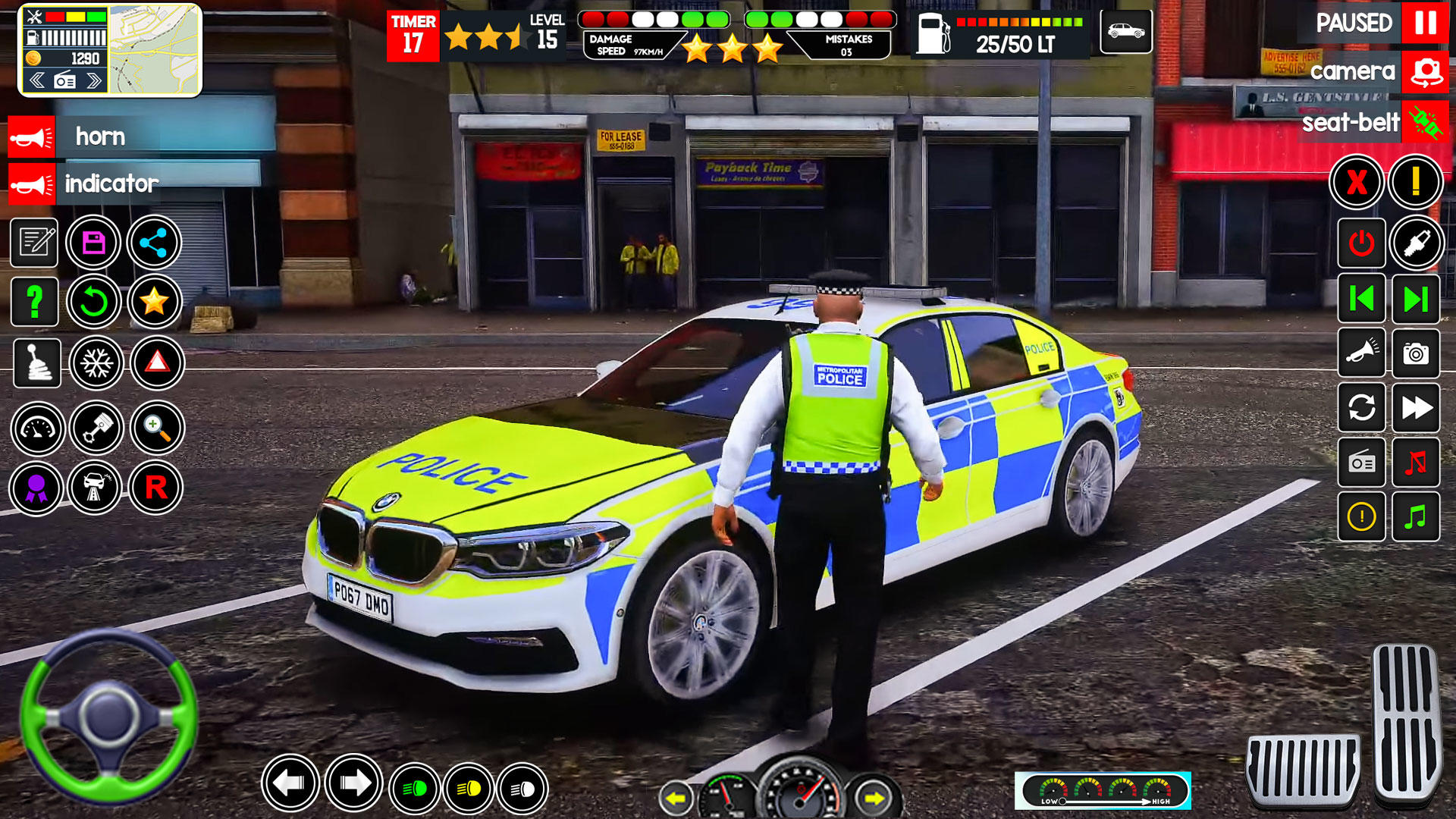 US Police Car Chase Cop Games Game Screenshot