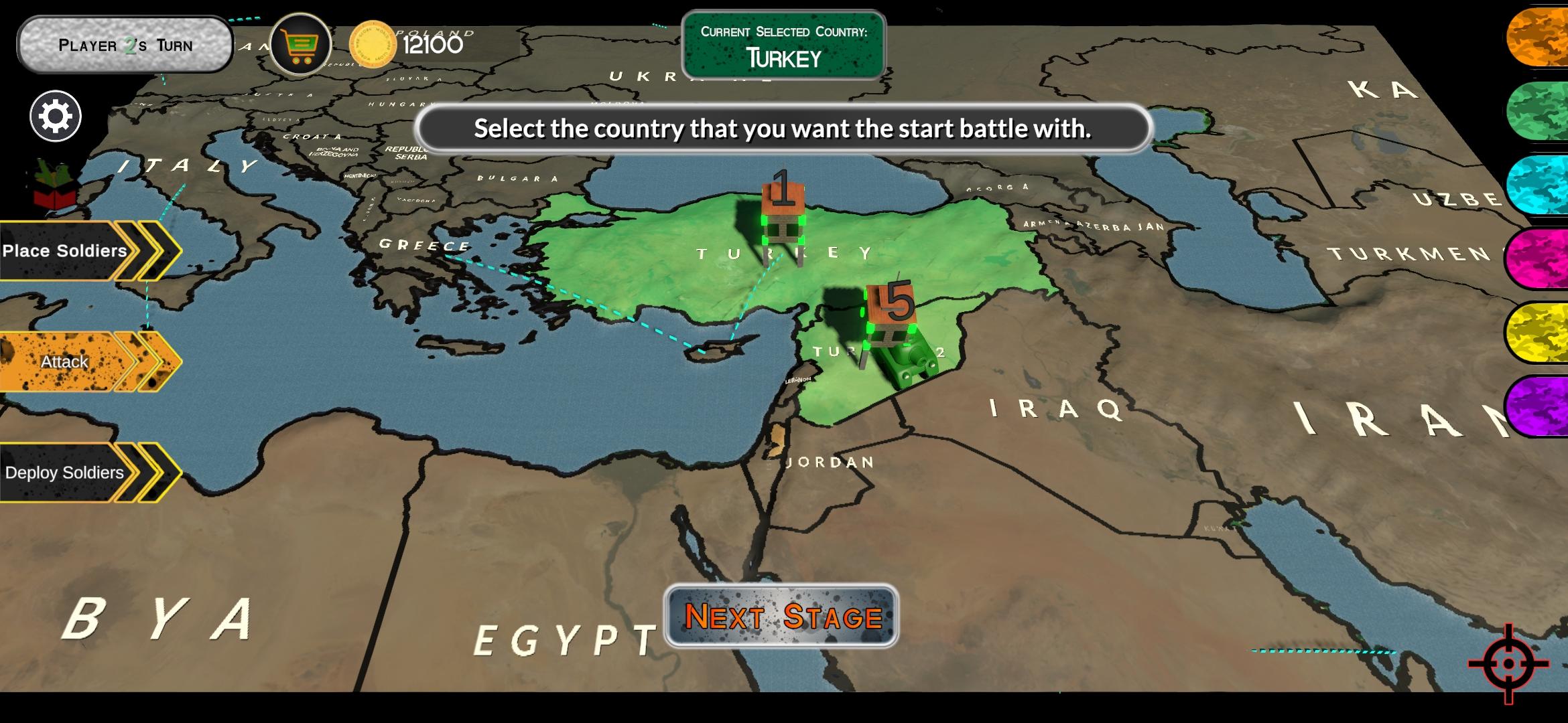 Screenshot of World War Glory - WWG WW2