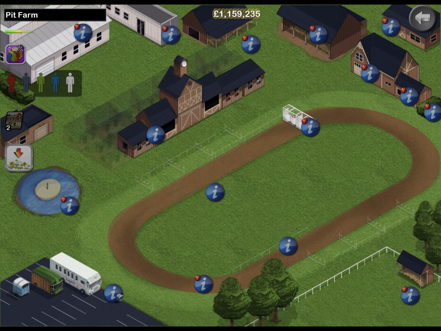 Starters Orders Touch Horse Racing screenshot game