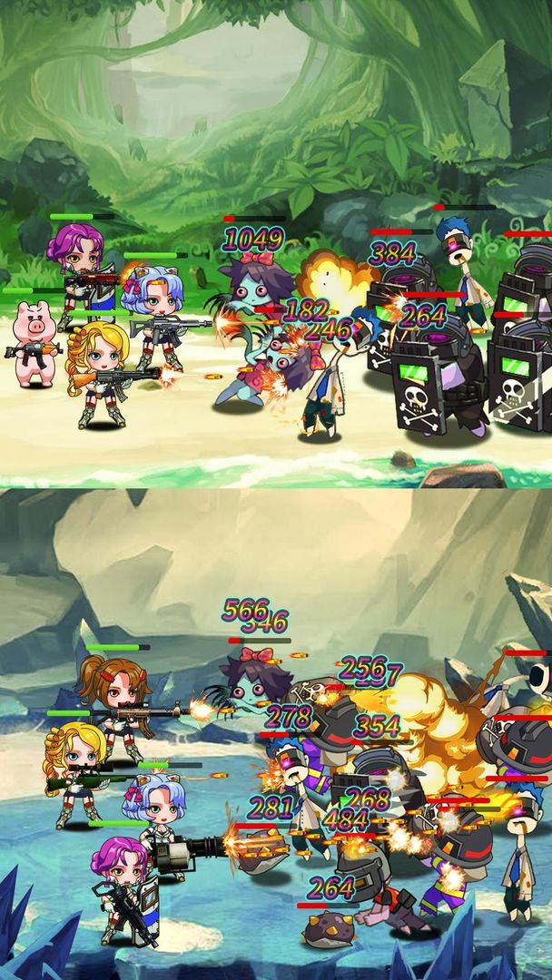 Survival Day：Z Girls Battle screenshot game