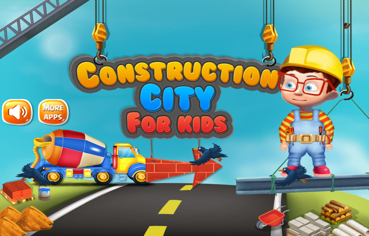 Screenshot 1 of Construire villes Jeux enfants 