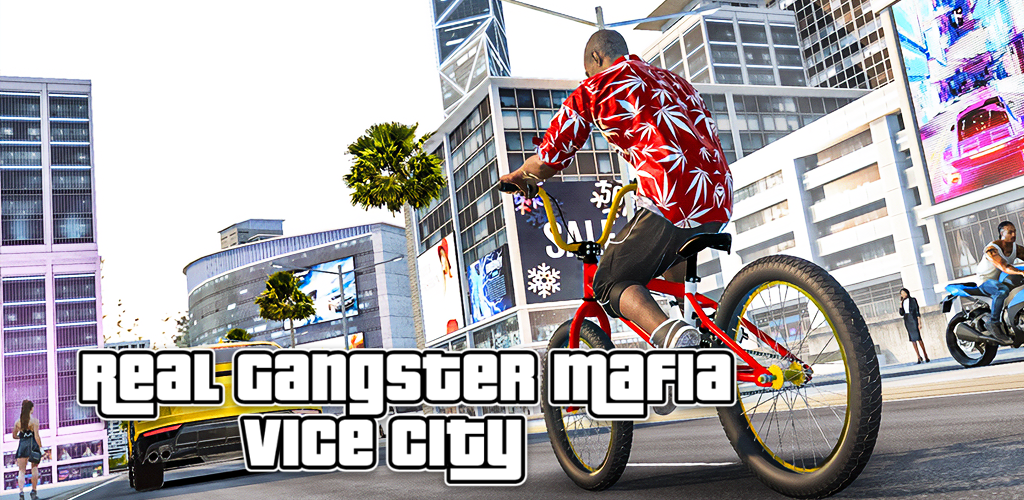 Banner of Real Gangster Crime Vice City 