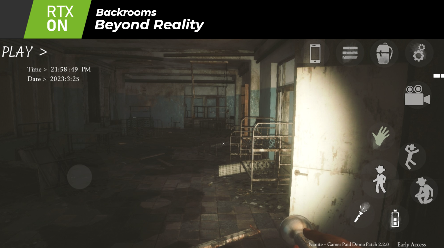 Captura de Tela do Jogo Backrooms - Beyond Reality