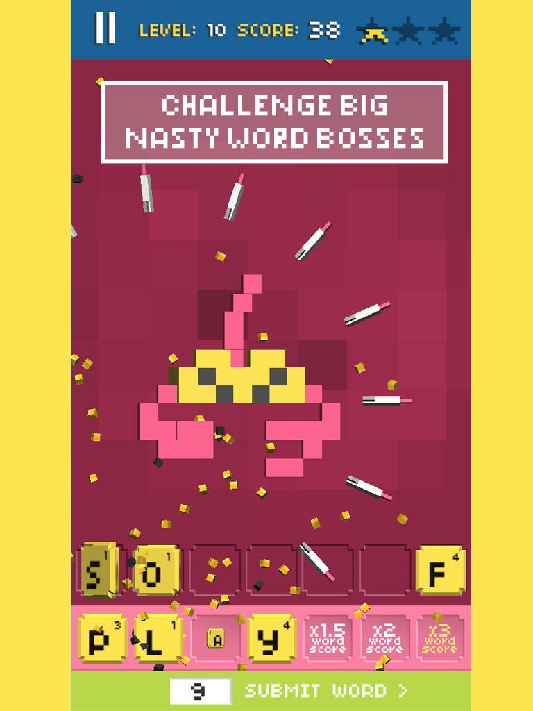 Word Invaders Game Screenshot