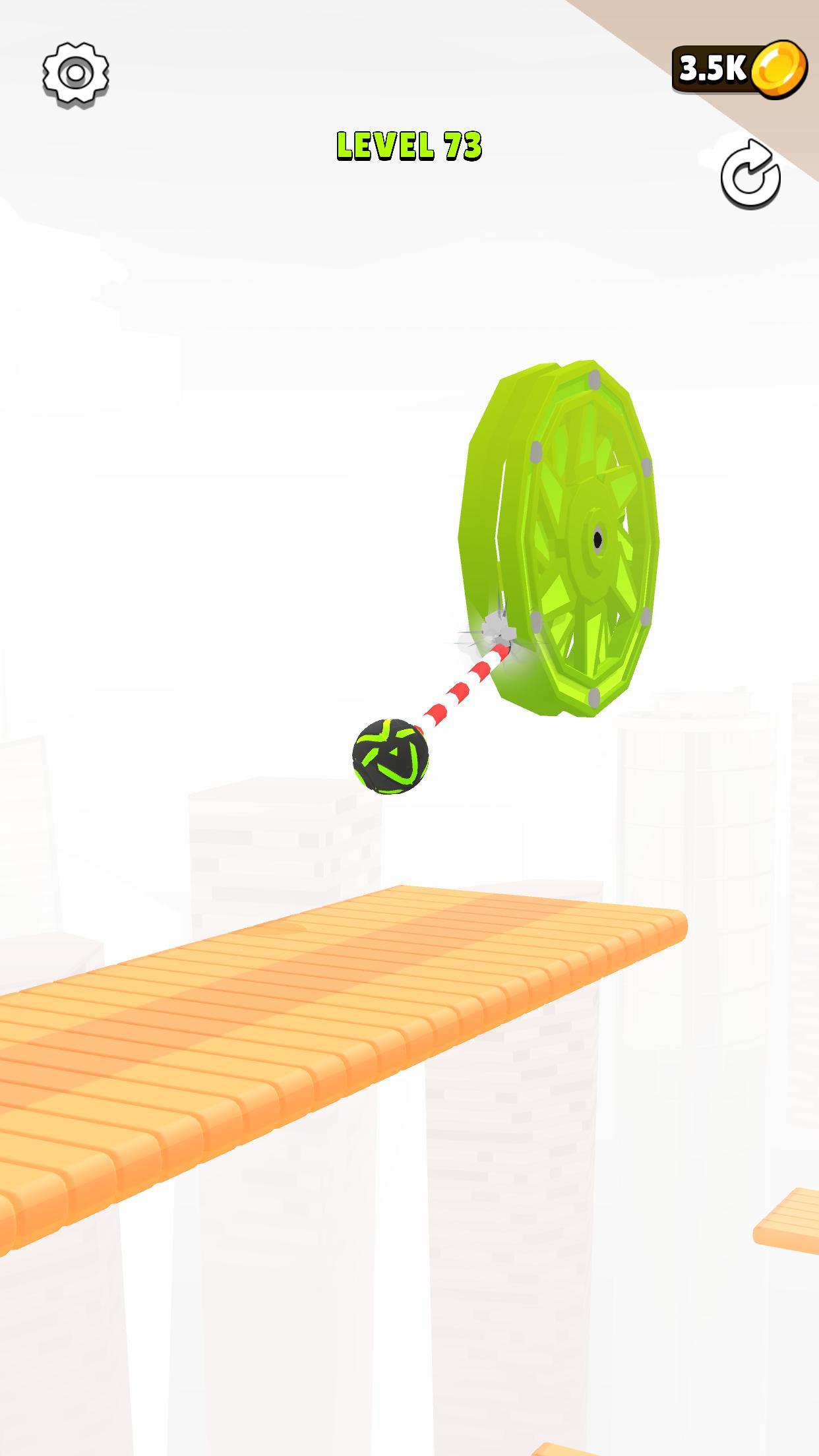 Скриншот игры Rope Ball 3D